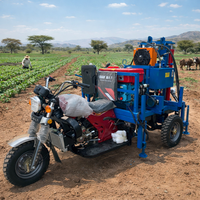 Foreuse de puits d'eau haute efficacité, machine de forage de puits 100m 150m 200m, Perforadora De Pozos De Agua, Vente Chaude