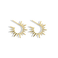 Boucles d'oreilles clous de luxe Gaovo en perles, plaqué or 18 carats, acier inoxydable, élégantes pour le quotidien, vente en gros, bijoux de mode pour femmes