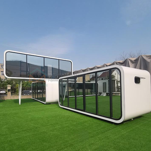 Las cabinas prefabricadas de estilo de cabina de oficina de ventas directas de fábrica se utilizan con fines comerciales y residenciales - Product Image 2
