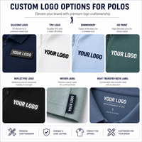 Camisa Polo de Golf Personalizada para Hombre, de Secado Rápido, Poliéster y Elastano, Absorbe la Humedad, Manga Corta, Transpirable, con Logotipo Bordado y Botones