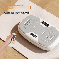 FDFIT Plaque vibrante électrique intelligente silencieuse pour tout le corps avec musique et télécommande, pour amincissement, fitness et relaxation à domicile, 150 kg