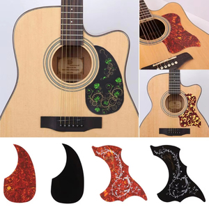 Protector de Palanca para Guitarra Acústica de 40, 41 y 42 Pulgadas, Forma de Gota de Agua, Color Llama Roja Alice - Product Image 6