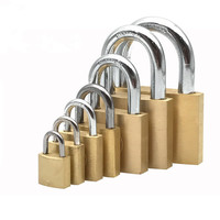 Mini serrure en laiton massif de 20MM, petite et petite taille, avec 3 clés, LOGO de personnalisation, bon marché, pièces