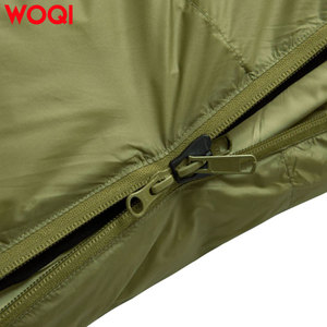 Saco <span class=keywords><strong>de</strong></span> <span class=keywords><strong>Dormir</strong></span> Rectangular WOQI <span class=keywords><strong>de</strong></span> Alta Calidad, Ultraligero, Resistente al Viento, Cálido, Relleno <span class=keywords><strong>de</strong></span> Algodón, <span class=keywords><strong>para</strong></span> Adultos, <span class=keywords><strong>para</strong></span> Exteriores - Product Image 5