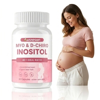Ausreson OEM Capsules de Myo & D-Chiro Inositol pour le bien-être féminin – Soutient la santé cellulaire
