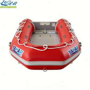 Perahu Tiup Hisea Populer dari Pabrik Langsung Weihai, Cina, 10 Kaki, 4 Orang, dengan Motor untuk Keamanan - Product Image 1