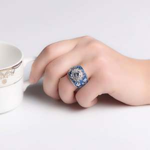 Peishang nuovo fornitore professionale di moda 2024 gioielli in tinta unita margherita 925 anelli in argento gioielli donna - Product Image 5