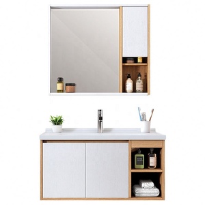 Espejo <span class=keywords><strong>de</strong></span> armario <span class=keywords><strong>de</strong></span> baño para baño, Material <span class=keywords><strong>de</strong></span> tablero <span class=keywords><strong>de</strong></span> partículas, diseño moderno - Product Image 3