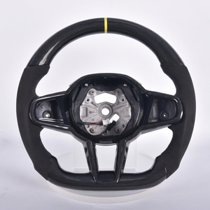 Customized Carbon Fiber <strong>Steering</strong> <strong>Wheel</strong> for Toyota <strong>GR</strong> Supra A90 A91 2020-2024 Perforated Leather Racing <strong>Wheel</strong> - Product Image 5