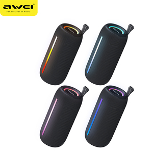 قوية قابلة لإعادة الشحن لـ IPX6 ضد الماء مكبرات صوت خارجية للحفلات عالية الجودة توافق الجهير RGB الكمبيوتر/الهاتف المحمول - Product Image 2