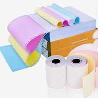 Papier autocopiant triplicat/duplicata à prix abordable, papier NCR, impression personnalisée de formulaires de factures commerciales/proformas