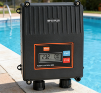 Contrôleur de pompe à eau automatique monophasé MP-S1 Plus 0,37-2,2 kW avec écran LCD 220V-240V OEM pour pompe de puits profond