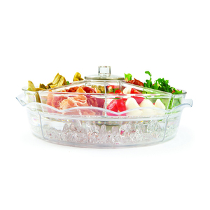 <span class=keywords><strong>Plateau</strong></span> à <span class=keywords><strong>fruits</strong></span> <span class=keywords><strong>de</strong></span> <span class=keywords><strong>mer</strong></span> à 8 compartiments <span class=keywords><strong>Plateau</strong></span> <span class=keywords><strong>de</strong></span> service apéritif sur glace - Product Image 4