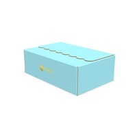 Caja corrugada con tira fácil de rasgar personalizada, caja de envío con apertura perforada, cinta adhesiva, Caja Postal autosellada