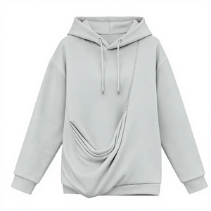 Asit Yıkama Evcil Hayvan Taşıma Ceketi Kanguru Köpek Çantası ile |   Unisex Polar Kazak |   Uzun Kollu Günlük Sweatshirt - Product Image 2