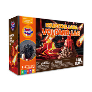 Kit de experimento de volcán no tóxico Kit de experimento de Ciencia de erupción volcánica para niños - Product Image 5