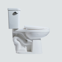 Luxe Moderne Sanitaire Inodoro Siphonic Salle De Bains Wc Deux Pièces Toilette Wc S-trap Eau Placard Salle De Bains Cuvette De Toilette
