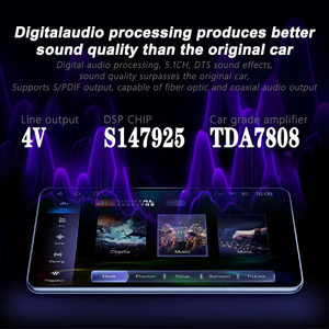 Reproductor Multimedia para Auto Android con Pantalla de 2K Ts20, Radio Estéreo, Sistema Multimedia, Carplay, Cámara de 360°, DSP para <span class=keywords><strong>Toyota</strong></span> <span class=keywords><strong>Prius</strong></span> Plus V Alpha 2012-2017 - Product Image 5