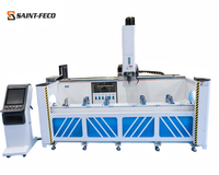 Nuevo Centro de Mecanizado CNC de 4 Ejes con Cambio Automático de Husillo IS030 de 6 Herramientas para Ventanas de Aluminio, Certificación CE, Motor y Rodamientos de Bajo Consumo
