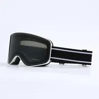 Masque de ski et snowboard pour femmes et hommes, lunettes de protection UV 400, anti-buée double, cylindriques, pour adultes