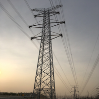 Brazo Transversal de FRP de 500kV para Líneas de Transmisión de Ultra Alto Voltaje, Brazo Transversal Eléctrico de Fibra de Vidrio, Fabricante OEM