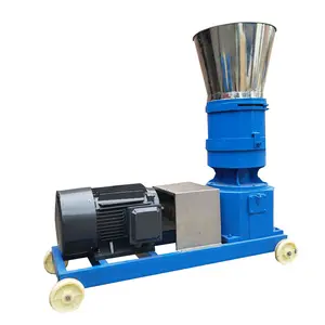 Factory supply Poultry feed pellet making machine sawdust wood pellet press machine for sale