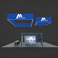 Stand d'exposition modulaire 3D en aluminium pour salon professionnel, design 6x9, 5x12, 6x18, 3x3, 3x6, 3x4
