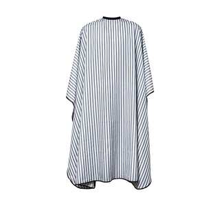 Capa de Barbería Portátil Resistente al Agua con Diseño para Cortar el Cabello, Delantal de Peluquería, Accesorios de Barbería (Negro Blanco) - Product Image 1