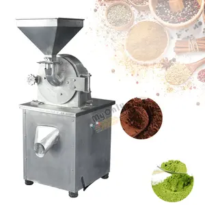 Commercial Sugar Salt Crusher Chilli Powder Spice Machine Grinder Grind Equipment Cassava Leaves Pulverizer