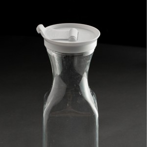 Bouteille de boisson ronde en plastique transparente de 1500ml 50oz avec couvercle scellé utilisation directe de fête à boire - Product Image 6