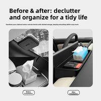 Vassoio Organizer Antiscivolo in Silicone per Cruscotto con Schermo di Navigazione Dietro la Scatola Portaoggetti per GAC AION UT 2025 2026