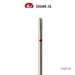 SHUANGJIA tutte le dimensioni arrotondato a forma di botte a forma di diamante Fine superficie della cuticola liscia diamante cuticola Burr russo - Product Image 1