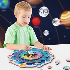 Puzzle Huit Étoiles : Jeu Cognitif d'Apprentissage Précoce pour Enfants sur l'Univers, les Planètes, les Constellations et l'Horloge - Product Image 2