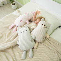 Haute qualité coton classe mère et bébé oreiller longue bande oreiller latéral pour femmes enceintes et enfants grand coussin de canapé-lit en peluche