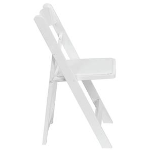 Good Price Foldable <b>Chair</b> Wedding Event <b>Plastic</b> Garden <b>Chairs</b> White Resin Folding <b>Chair</b> - Product Image 2