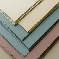 Papier de texture en relief A4 A3 200gsm taille personnalisée recyclée écologique pour les produits d'emballage et de papeterie de boutique