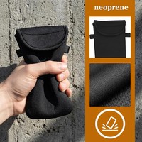 Pochette de transport universelle en néoprène pour téléphone portable avec logo personnalisé et cordon de cou pour hommes et femmes