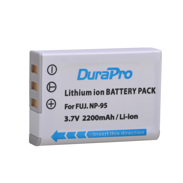 NP-95 NP95 DB-90 DB90 2200mAh Battery for Fujifilm FinePix F30 F31, Real 3D W1, X30 X100 X100S X100T XS1 GXR-S10 GXR-A12 Camera