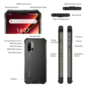 Global Ulefone armatura <span class=keywords><strong>7</strong></span> <span class=keywords><strong>telefono</strong></span> robusto 8GB + 128GB 6.3 <span class=keywords><strong>pollici</strong></span> telefoni cellulari 4G Android 10 smartphone cellulare impermeabile - Product Image 3