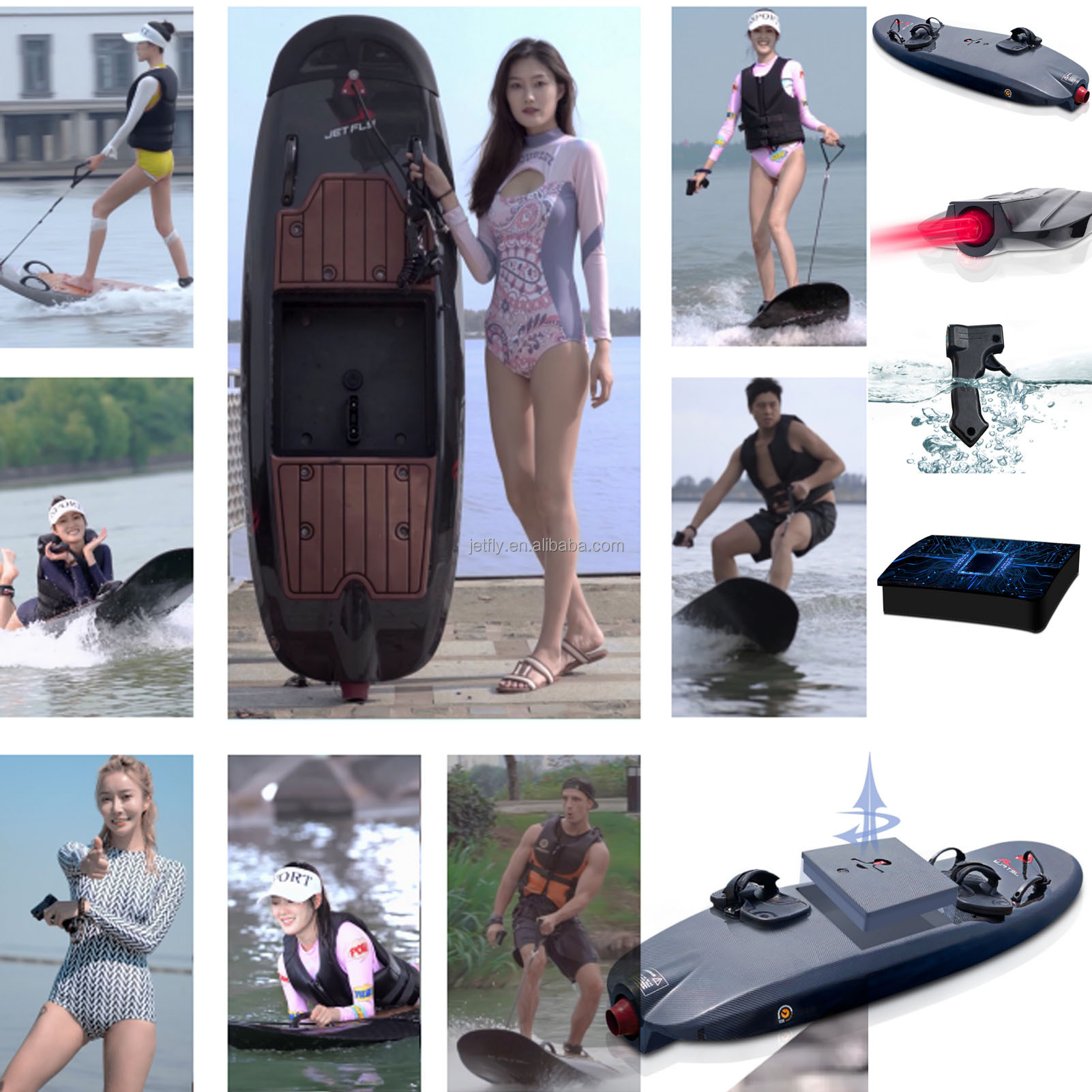 Water Sports Elektrische Surfbrett Elektro Electric Motorized Jet Surf Electric Powered Surfboard For Sale
