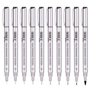 Bolígrafo Delineador de Punta Fina de 0.05 a 1.0 mm, Resistente al Agua, con Pigmento, para Dibujo, Oficina, Bocetos, Scrapbooking - Product Image 1
