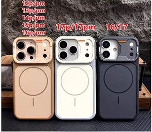 Coque de téléphone pour iPhone 17 Pro Max avec cadre miroir fonctionnel, absorption magnétique, protection intégrale pour 16 - Product Image 4