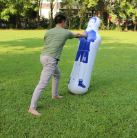 Gonflable pvc football mannequin de formation de football football mannequin gonflable gardien de but mannequin de formation