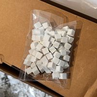 Lot de 5000 éponges à gel pour ongles, blocs de tofu 1x1cm, éponges à tapoter pour nail art, outils DIY