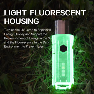 Светодиодный фонарь GT13 T6 для селфи, 1000 люмен, мощный, перезаряжаемый, водонепроницаемый, с синим и УФ-светом, для кемпинга и экстренных ситуаций - Product Image 2