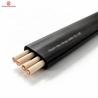Kabel Daya Datar JHSB Berisolasi EPR dengan Selubung Kloroprena 450/750V untuk Penggunaan Motor Submersible