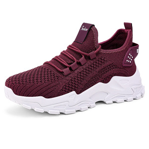 Fábrica al por mayor barato transpirable personalizado casual zapatos caminar deportes señoras <span class=keywords><strong>cuña</strong></span> zapatillas - Product Image 4