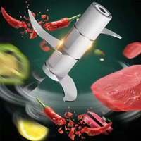 Mini-hachoir électrique multifonctionnel en acier inoxydable pour la maison, pour ail, sauces, aliments pour bébés et viande