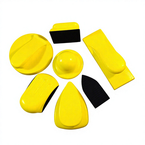 Blocco Abrasivo in Schiuma PU da 3 Pollici con Gancio e Anello, Pad ad Alta Durezza <span class=keywords><strong>per</strong></span> Levigatura Automobilistica, Falegnameria e Mobili - Product Image 1