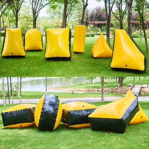 Conjunto de Búnkeres Inflables Personalizados para Paintball, Arena de Juego de Tiro al Aire Libre de PVC, Búnkeres Inflables Portátiles para Paintball y Tiro con Arco - Product Image 6